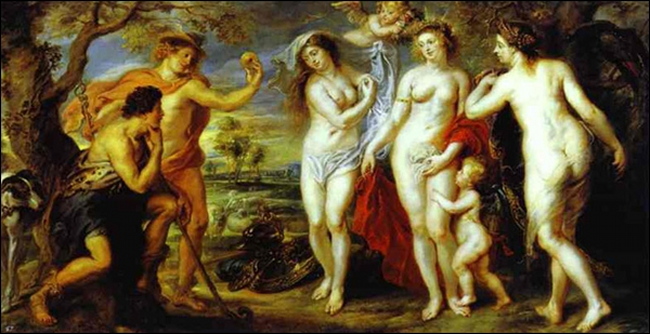 Le Jugement de Paris Peter Paul Rubens